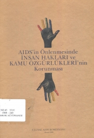 AIDS'in Önlenmesinde İnsan Hakları ve Kamu Özgürlüklerinin Korunması