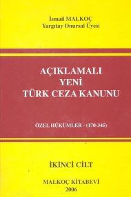 Açıklamalı Yeni Türk Ceza Kanunu Cilt II ( 2006 )  kapağı