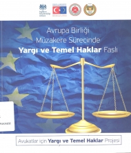 Avrupa Birliği Müzakere Sürecinde Yargı ve Temel Haklar Faslı kapağı