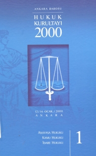 Hukuk Kurultayı 2000   4. Cilt kapağı