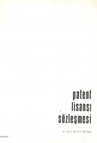 Patent Lisansı Sözleşmesi kapağı