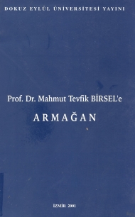Prof. Dr. Mahmut Tevfik Birsel'e Armağan kapağı