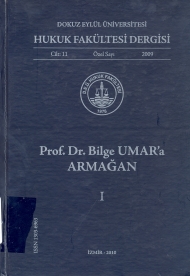 Prof.Dr. Bilge Umar'a Armağan (Cilt II)