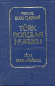 Türk Borçlar Hukuku Cilt 1 Genel Hükümler kapağı