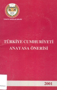 Türkiye Cumhuriyeti Anayasa Önerisi kapağı