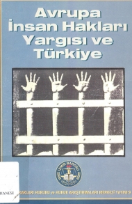 Avrupa İnsan Hakları Yargısı ve Türkiye kapağı