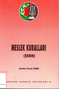 Meslek Kuralları ( Şerh ) 1995
