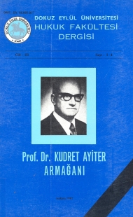 Prof. Dr. Kudret Ayiter Armağanı kapağı