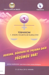 Tübakkom 1.Kadın Avukatlar Kurultayı kapağı