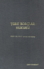 Türk Borçlar Hukuku I Umumi Hükümler (1.cilt) kapağı