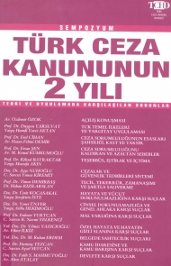 Türk Ceza Kanununun 2 Yılı kapağı