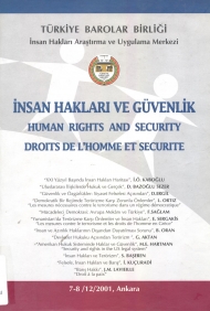İnsan Hakları ve Güvenlik kapağı